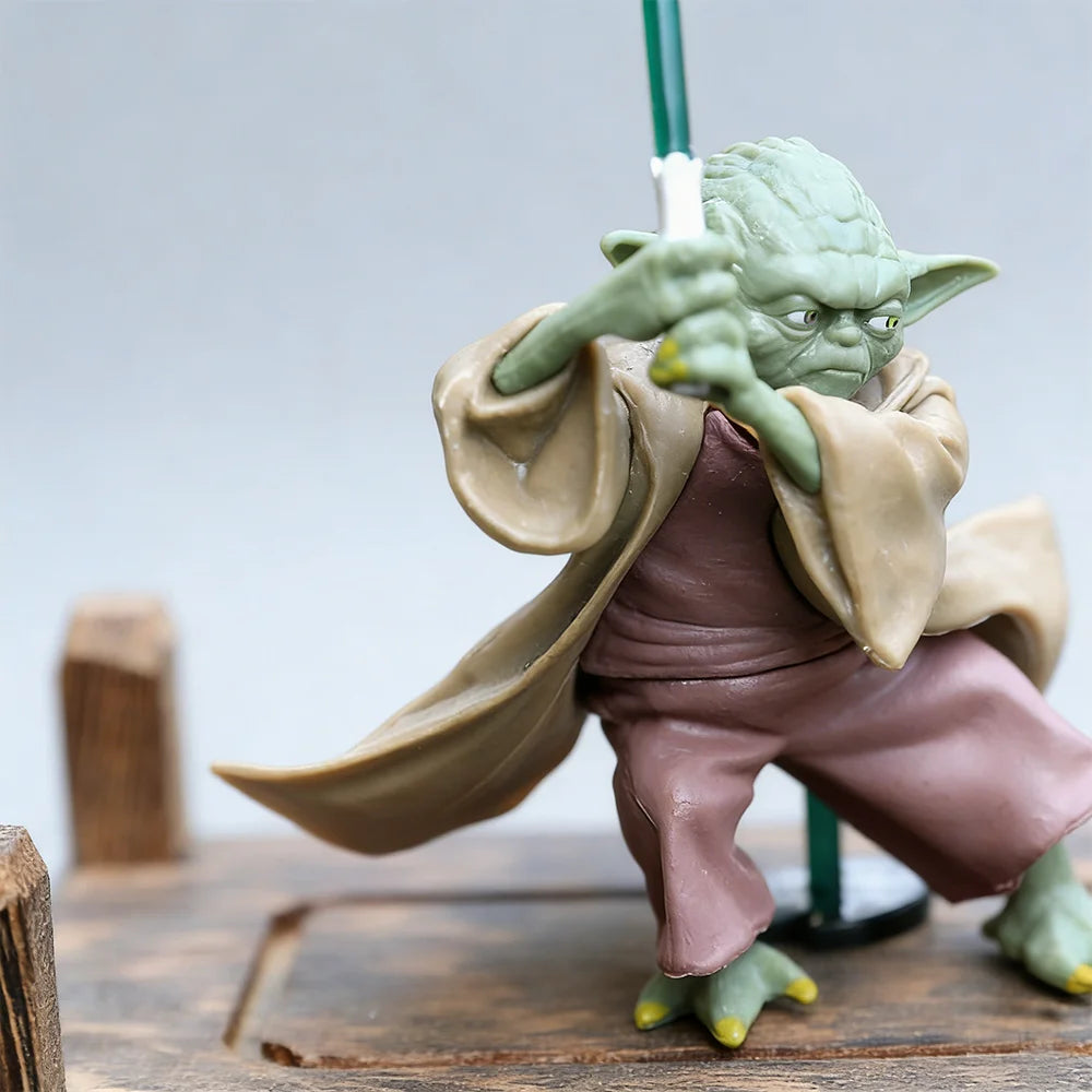 Master Yoda Action Figure | PVC Construction | With Sword | Ages 14 Plus