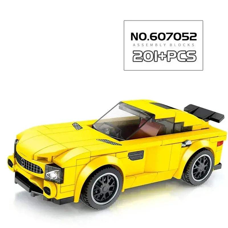 MOC Racing Car Lego Compatible Building Blocks Set For Kids - ToylandEU