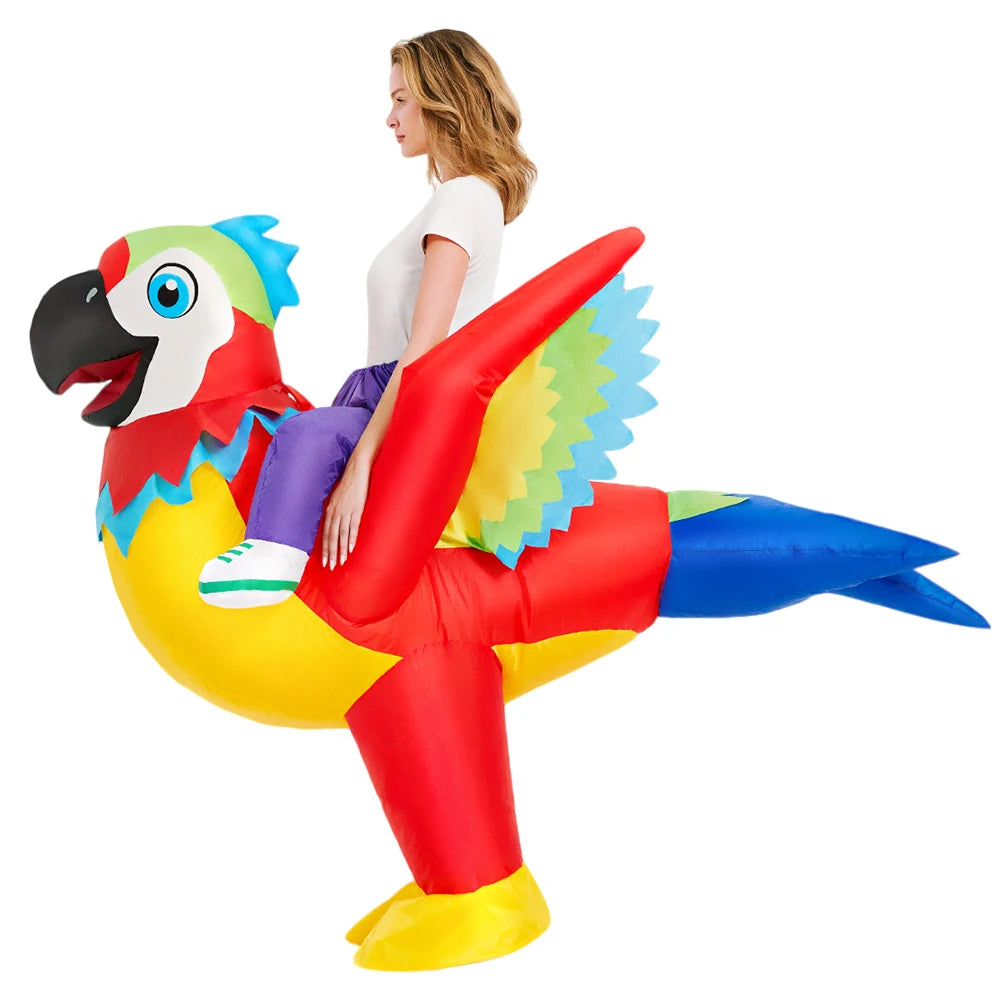 Inflatable Costume | Rooster Character | Adult Unisex | Halloween Party