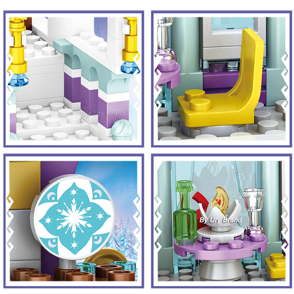 Winter Wonderland Ice Castle Building Set - ToylandEU