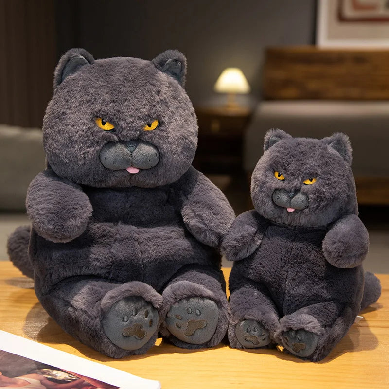 Realistic Black Cat Plush Stuffed Animal Toy for Boys - Offered in Various Sizes - ToylandEU