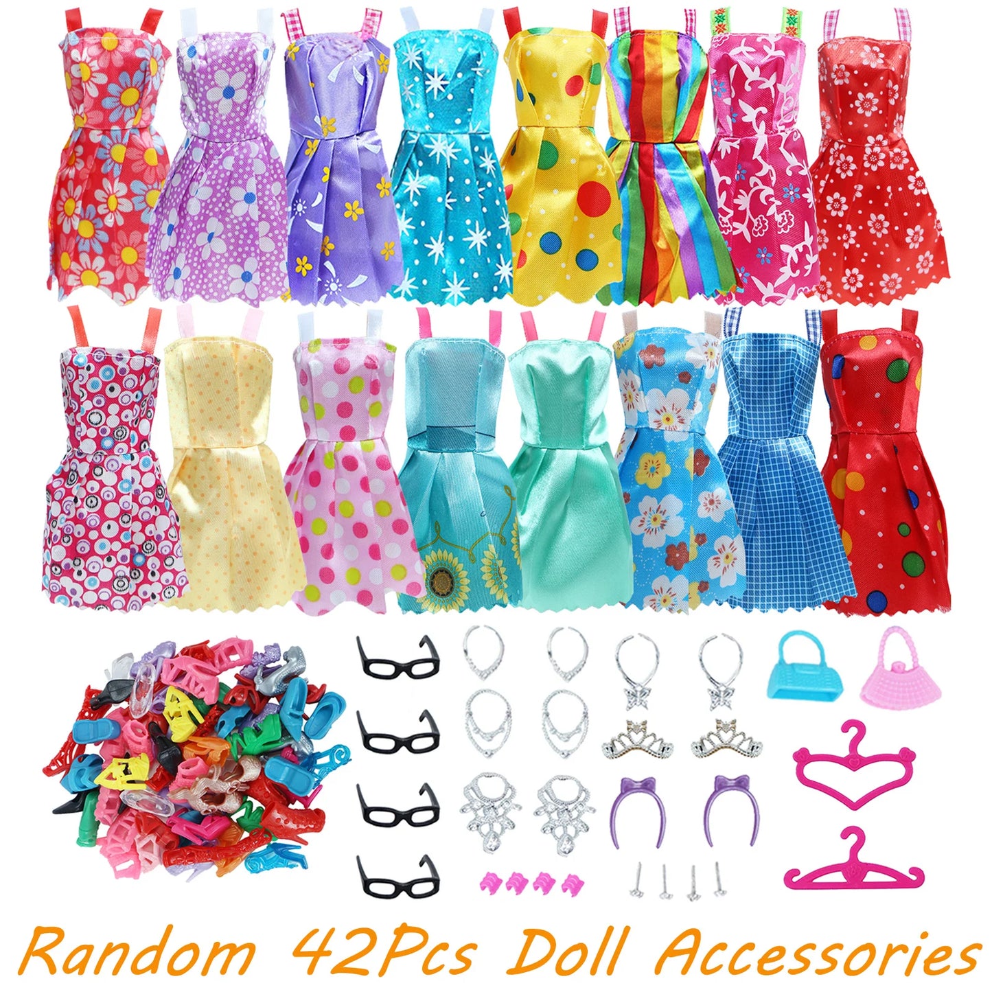 Doll Accessories Set For 11.5 Inch Dolls With Outfits