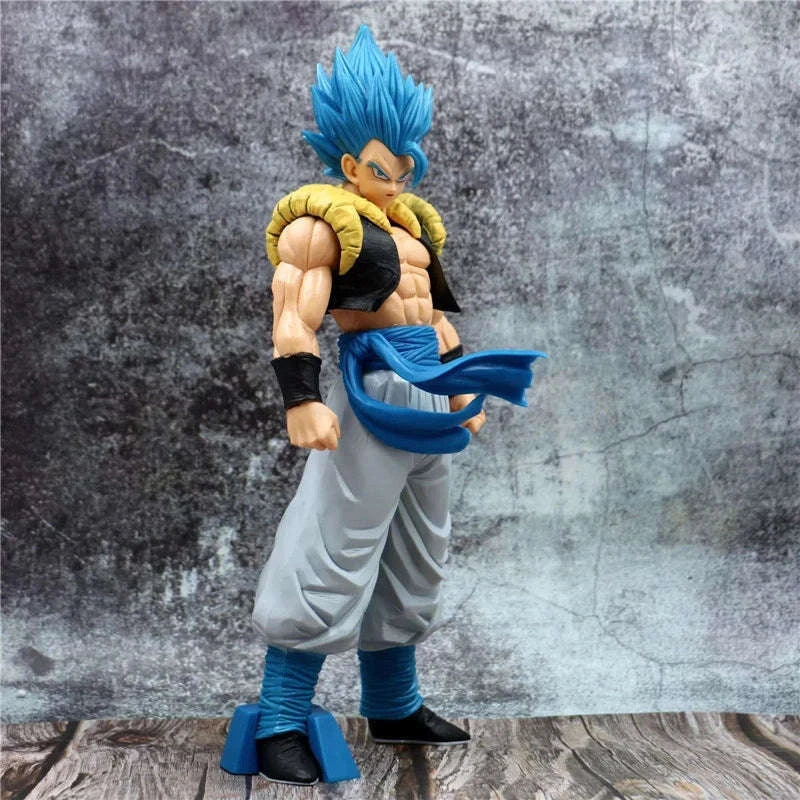 Super Saiyan Blue Gogeta Figure, Goku & Vegeta Fusion Dance DBZ Dragon ball Figurines