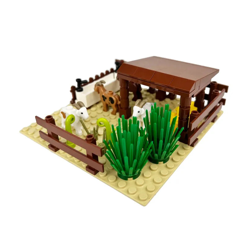 Compatible With Lego MOC Small Particle Building Block Farm Ranch - ToylandEU