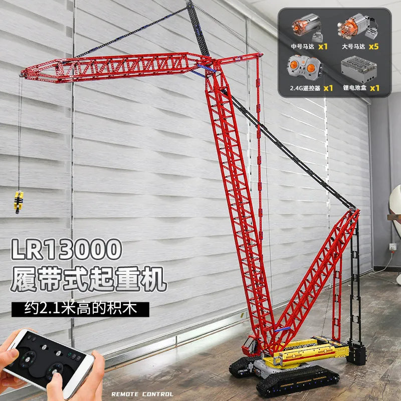 Ultimate Motorized Construction Crane Toy with App Control - ToylandEU