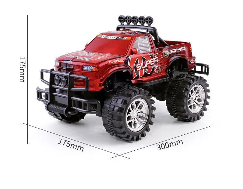 Inertial Large Pickup Truck Off-Road Toy Car for Kids with High Durability and Resistance - ToylandEU