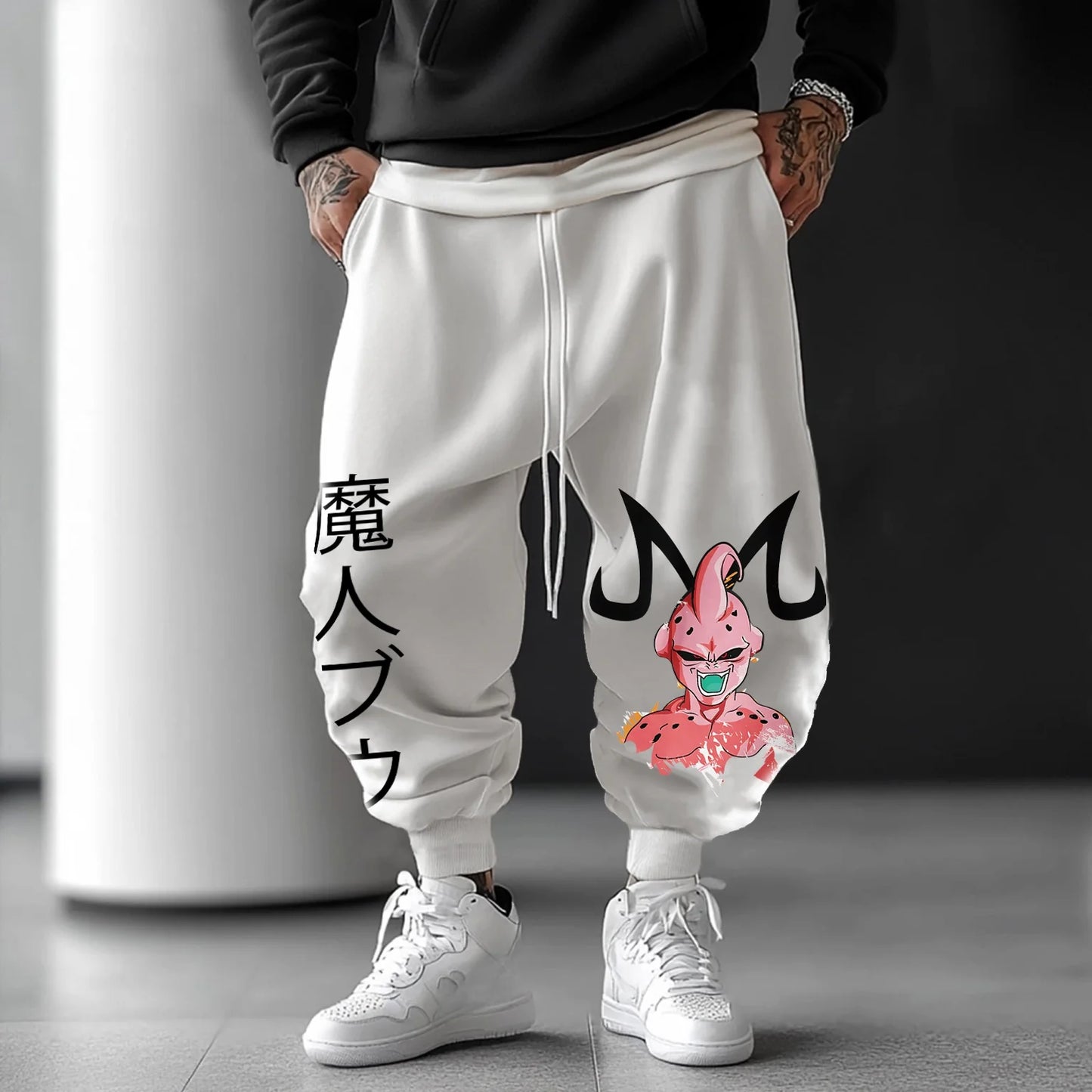 Dragon Ball Leggings | Dragon Ball Goku Majin Buu Theme | Polyester | Unisex