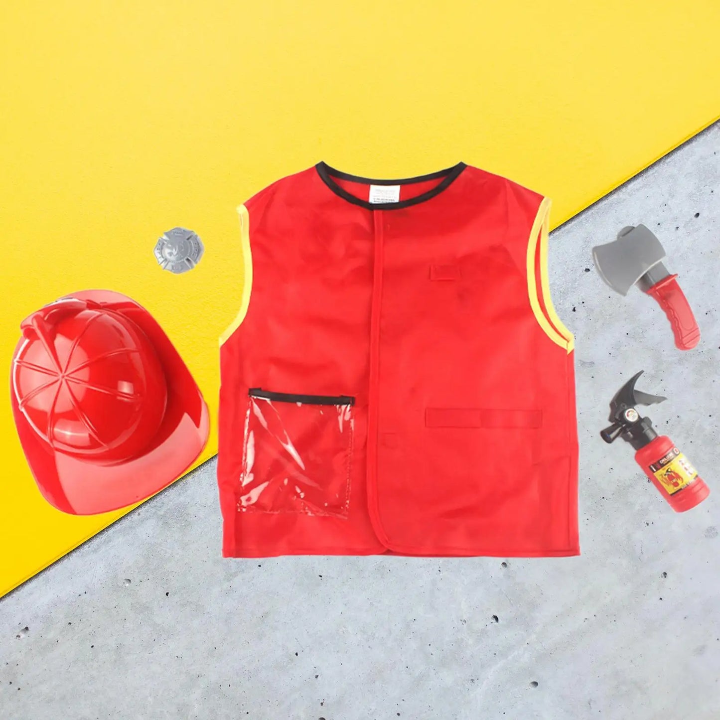 Kids Firefighter Costume - Fun Role Play & Learning for Toddlers