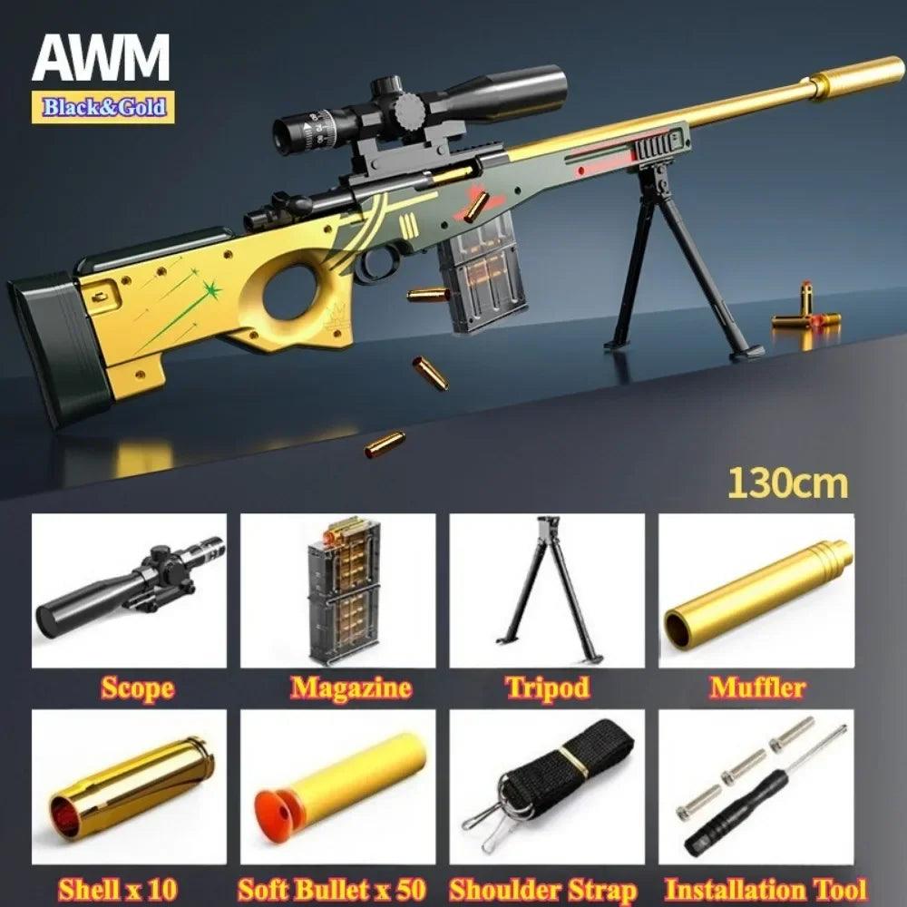Simulation Sniper Rifle | Eva Bullets | Toylandeu™