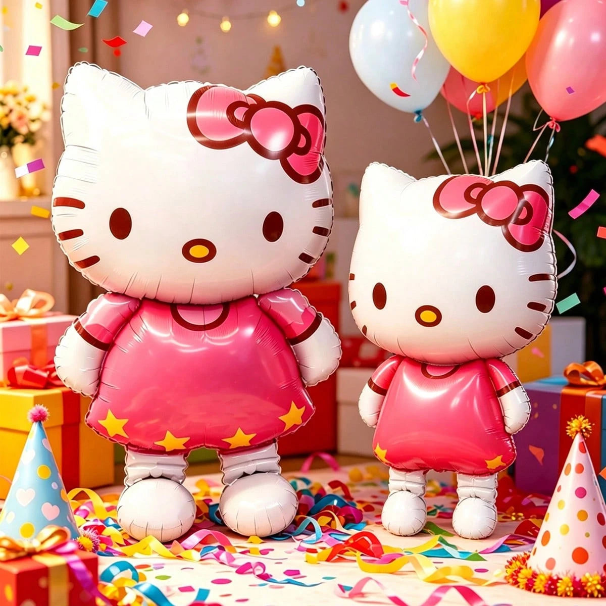 Hello Kitty Balloon | Large Size | Cartoon Print | Party Decor