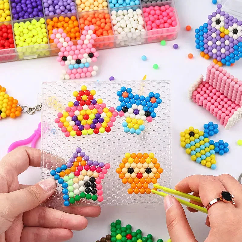 Water Beads Toy Set | DIY Craft Kit for Kids | Educational Puzzle Toys | 14+