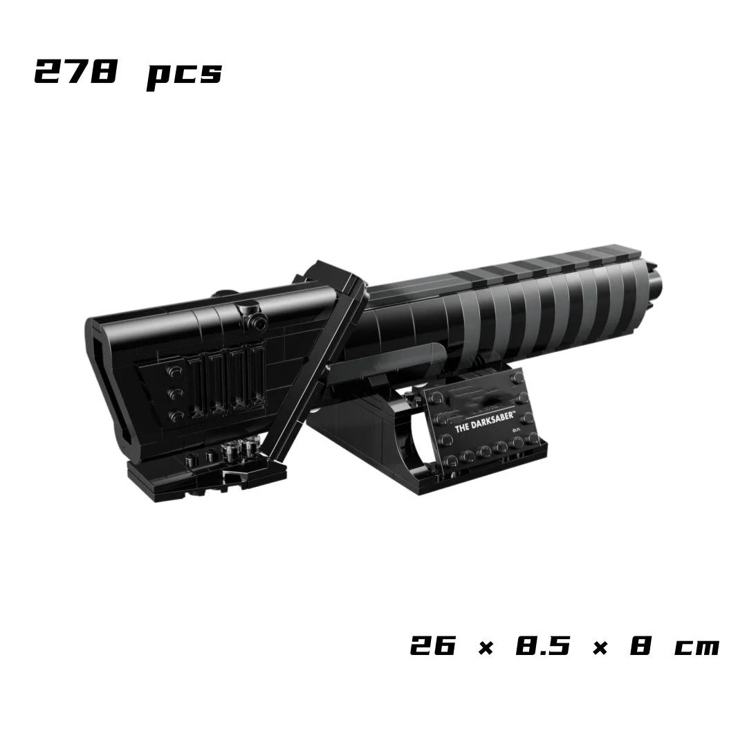 Building Bricks | 278 Pcs | Darksaber Display | Space War Theme