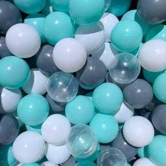 100Pcs Eco-Friendly Colorful Ball Soft Plastic Ocean Ball Gifts - ToylandEU