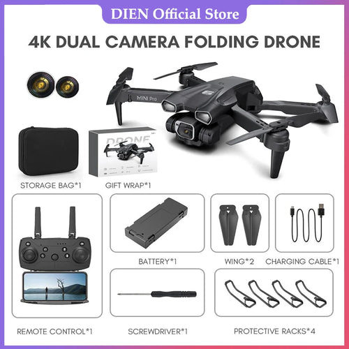 XK E86 Pro Wide Angle HD 4K 1080P Quadcopter Drone with WIFI FPV ToylandEU.com Toyland EU