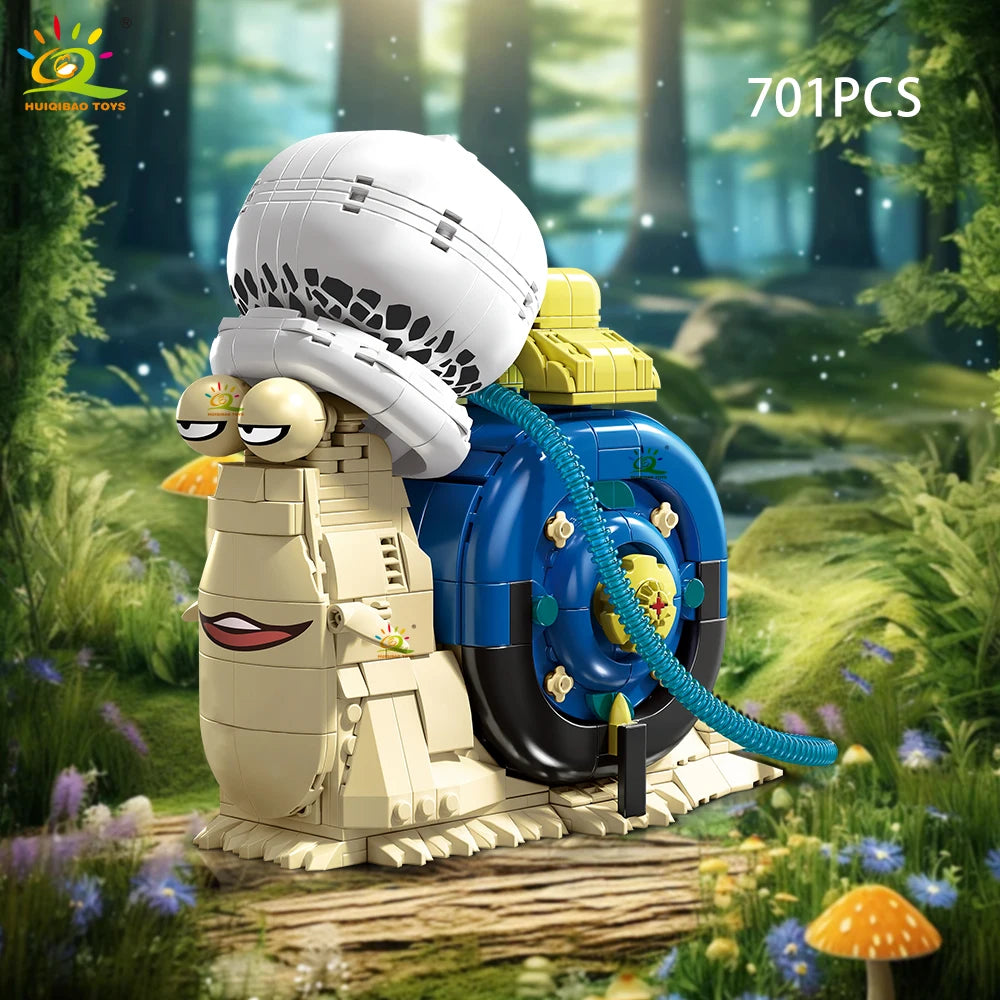 Building Block Set | Lego Compatible Snail Insect Model | Small Block | For Kids