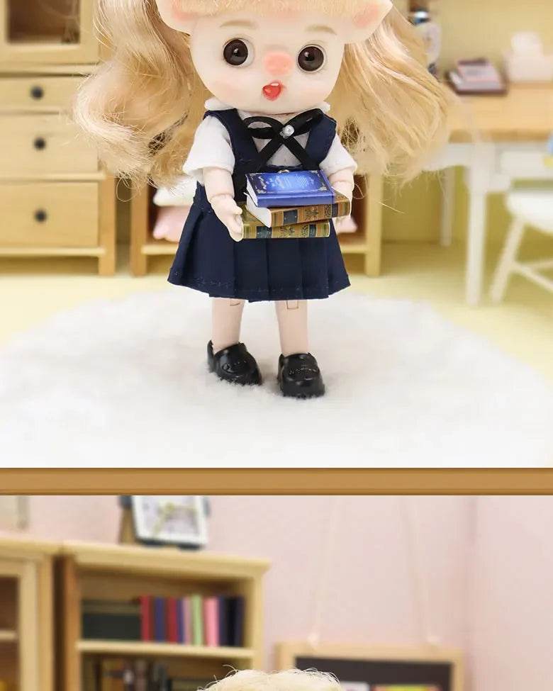 Ob11 Bjd Doll Boy Pig Face Piggy Ball-jointed Mini Doll Gift - ToylandEU