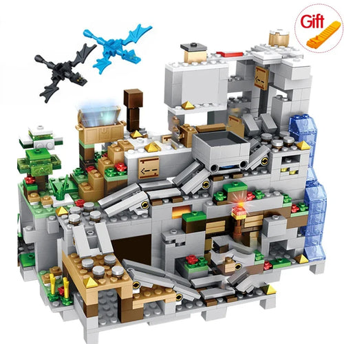 Minecraft Mountain Building Blocks Set - 1315 Pieces ToylandEU.com Toyland EU