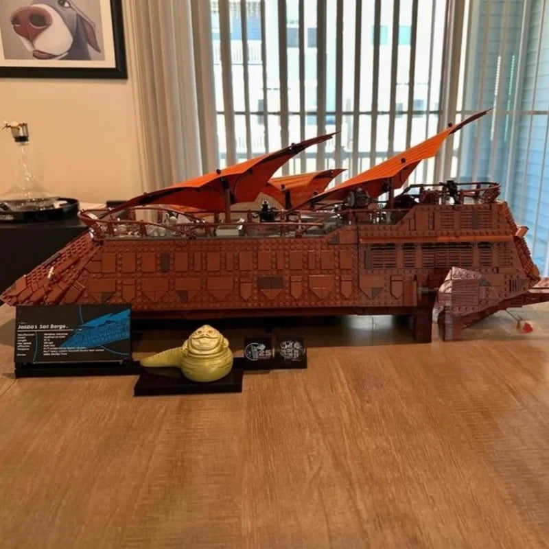 Jabba Barge Building Blocks | 3942 Pcs | Toylandeu™