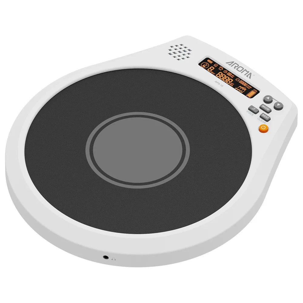 Rechargeable Multifunction Electronic Drum Pad With Metronome And Speed Detection