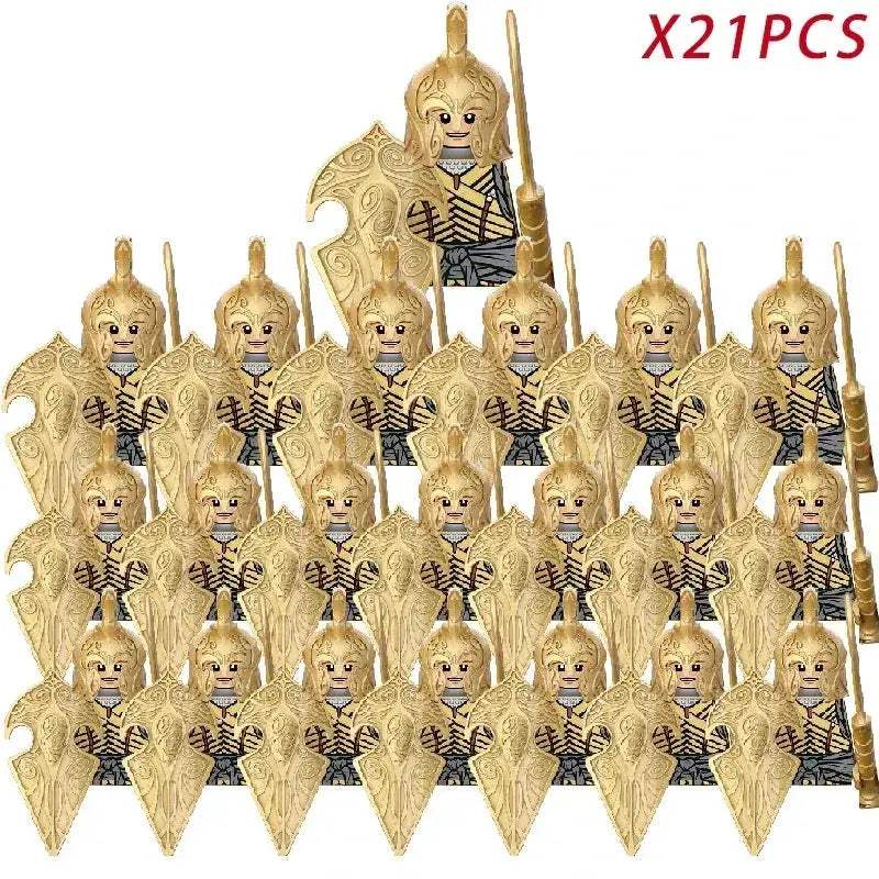Lego Compatible Fantasy Army Building Blocks Figures Set - ToylandEU