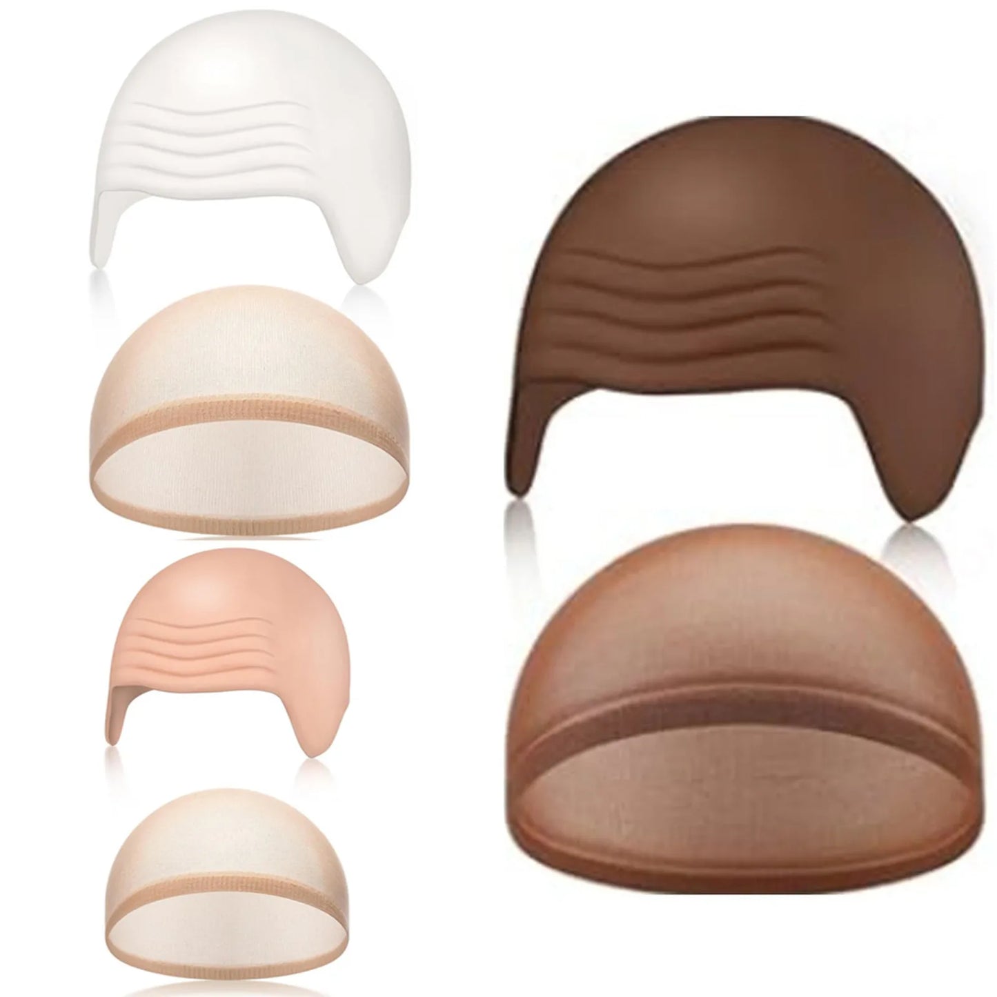 Bald Cap | Polyester Material | Unisex Cosplay Accessory | Adjustable Size