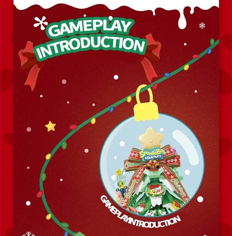 Spongebob Cartoon Krusty Krab Restaurant Building Blocks Toy - ToylandEU