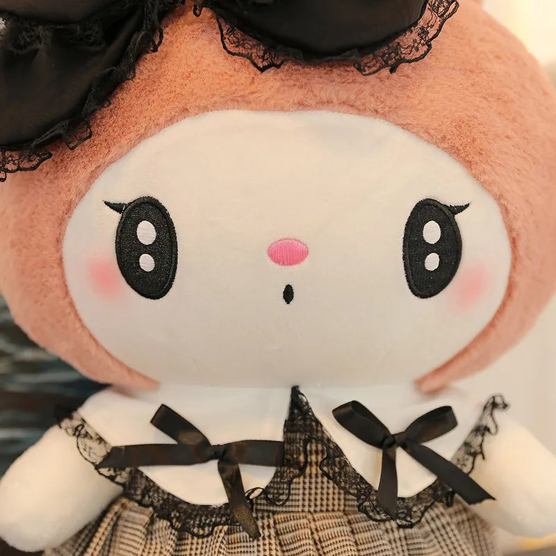 Big Size Kuromi Melody Cinnamoroll Plush Toys Pillow Anime Stuffed