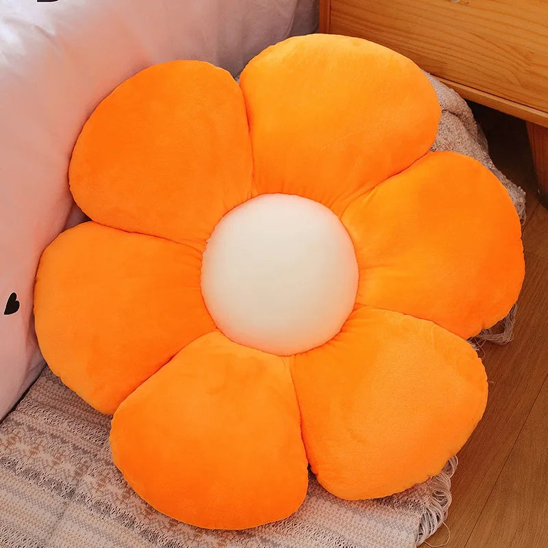 Plush Pillow | Kawaii Colorful Flower Design | PP Cotton Filling | 30/50/65 cm