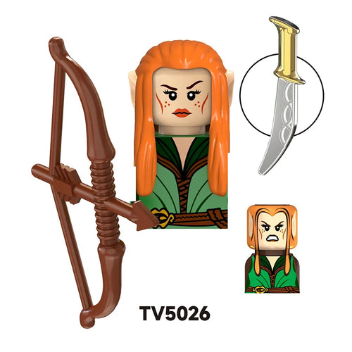 TV6403 Lord Rings Movies Bricks Dolls Goblin Ringwraith Sauron Frodo ToylandEU.com Toyland EU