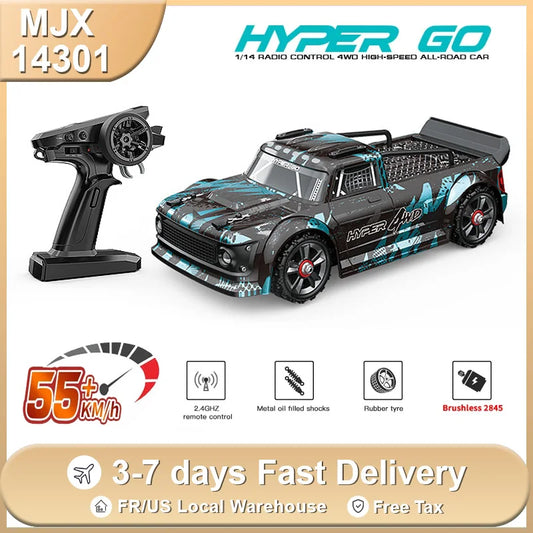 MJX 14301 V2.0 1/14 Scale 55km/h Brushless 4WD Remote Control Car