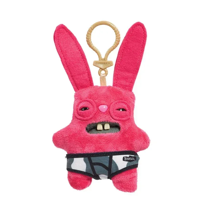Fuggler Plush Keychain Monster Funny Ugly Cute Rabbit Toy - ToylandEU