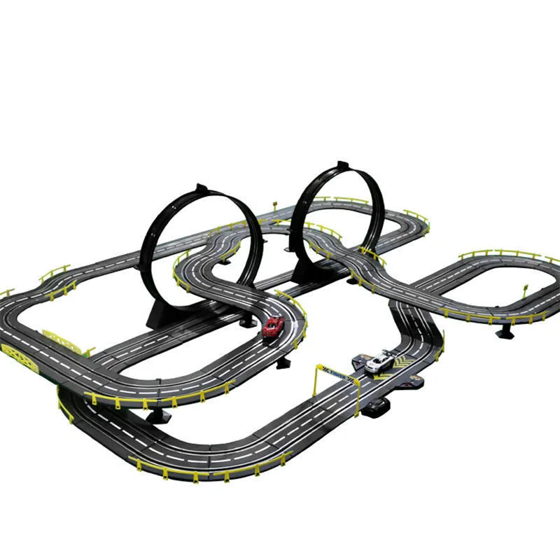 Remote Control Slot Car Racing Set For Track High Speed