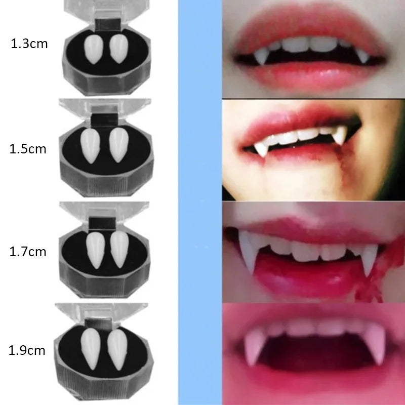 Halloween Fangs | Adjustable Fit | Solid Resin | Costume Props