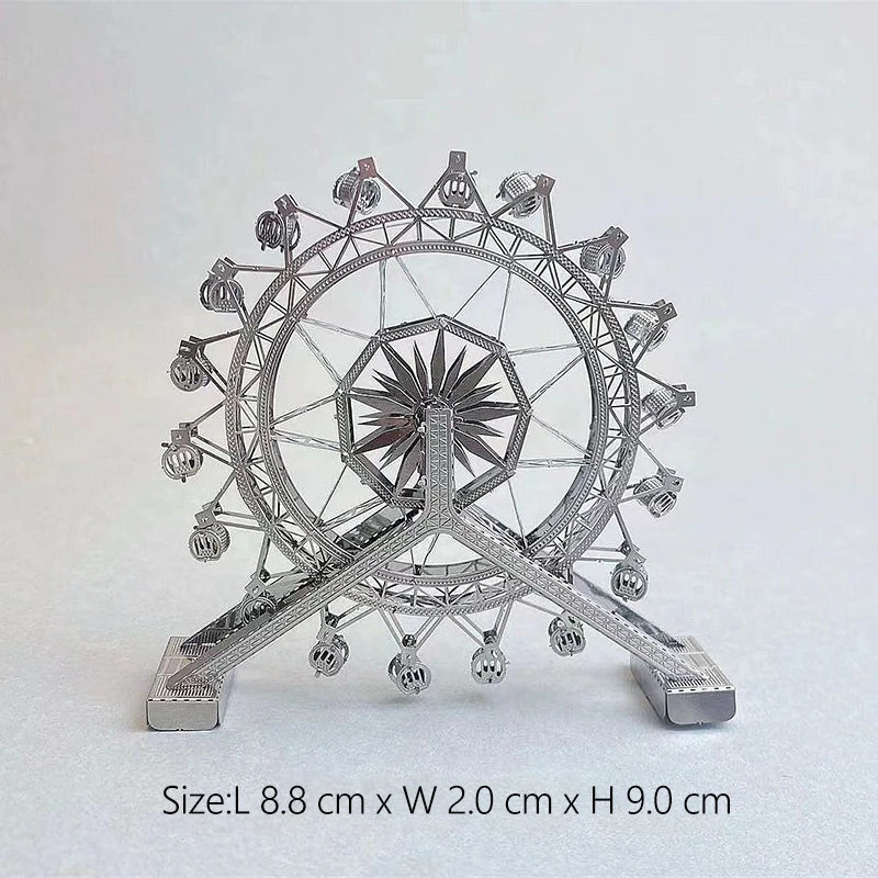 3D Metal Puzzle | Yue Yang Tower | Suzhou Lantern | Adult Gift
