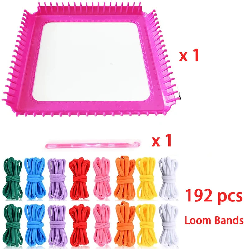 Weaving Loom Kit Toys | DIY Arts and Crafts | CE Certified | Ages 6 to 12