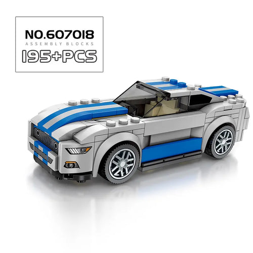 67-in-1 City Racing Sports Car Building Blocks Set for Speed Champions Models ToylandEU.com Toyland EU