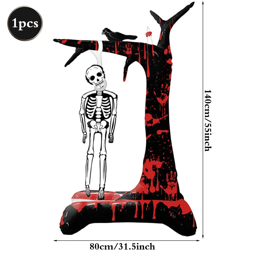 Standing Halloween Balloons | Large Foil Design | Grim Reaper Cut | Party Props