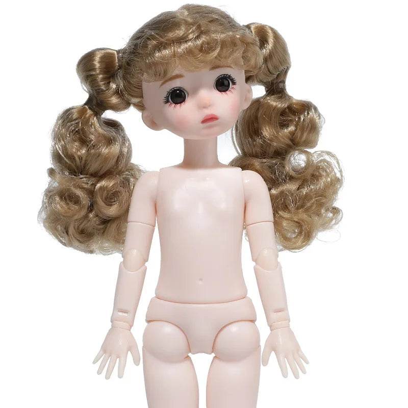 Dolls For Girls Ball Jointed Doll Toys Bjd 30cm Blue Eyes - ToylandEU