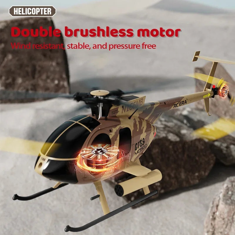 Rc Era 1:28 C189 Bird Rc Helicopter Tusk Md500 Dual Brushless Toyland EU