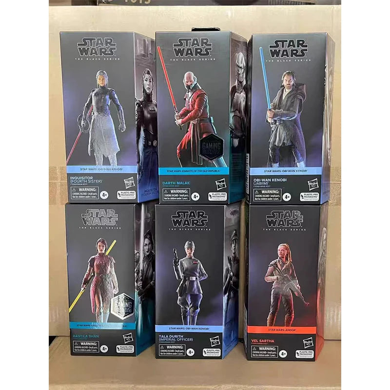 Action Figure | Star Wars Hasbro 6-Inch | Darth Malak Bastila Shan Virsa Shah
