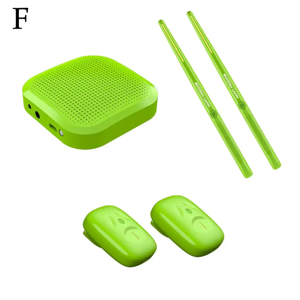 Portable Electronic Air Drum With Drumsticks For Beginners