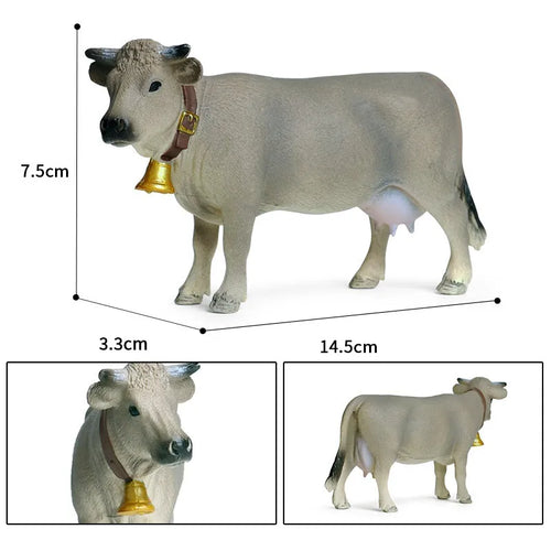 Milk Cow and Farm Animal Action Figure Toy - Realistic PVC Model ToylandEU.com Toyland EU