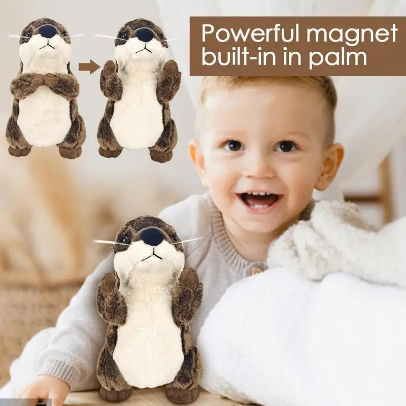 Kawaii Otter Plush Toy - Soft Cuddly Companion for Kids & Gifts