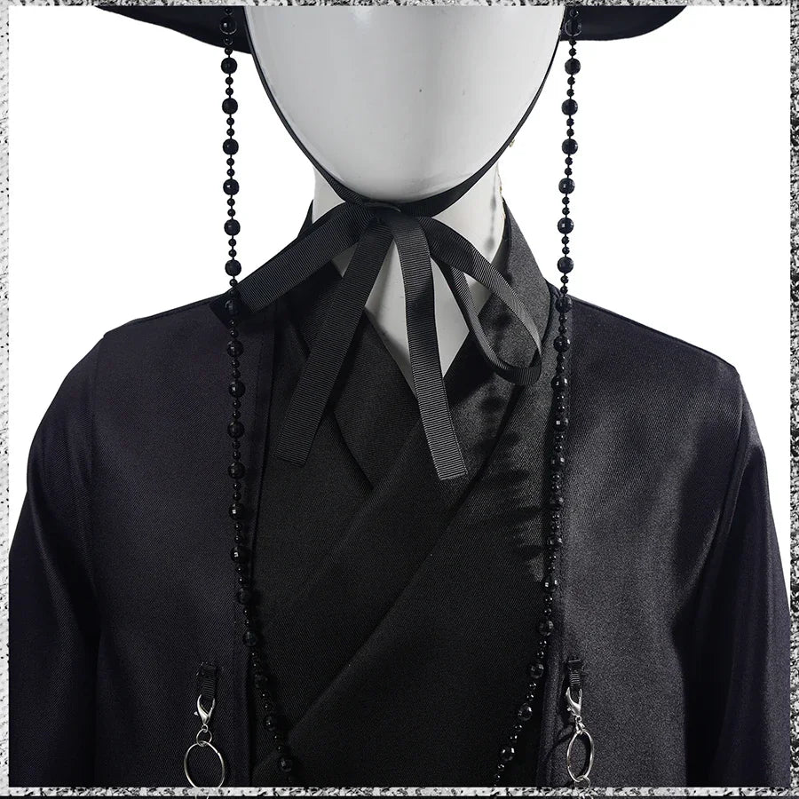 Cosplay Costume | Polyester Kimono Set | Unisex Halloween Outfit | Kids Adults