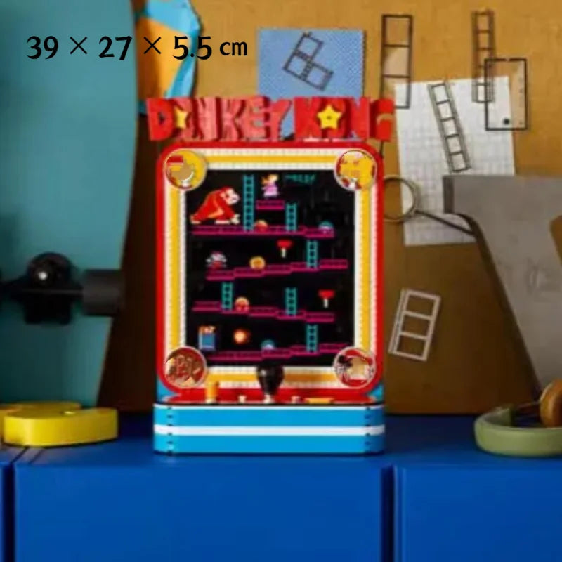Building Blocks | 1371 Piece Compatible With Lego | Donkey Kong Arcade | Gift