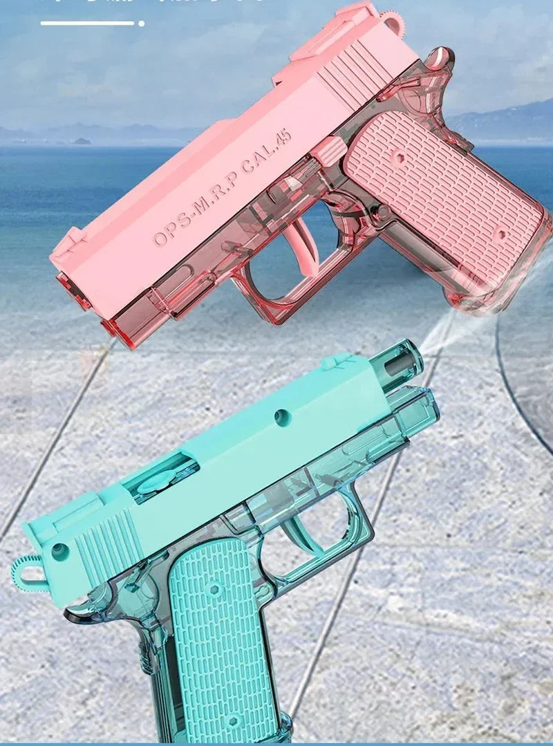 Water Gun Toy | 1911 Style Pistol | Pool Party Favorite | Unisex