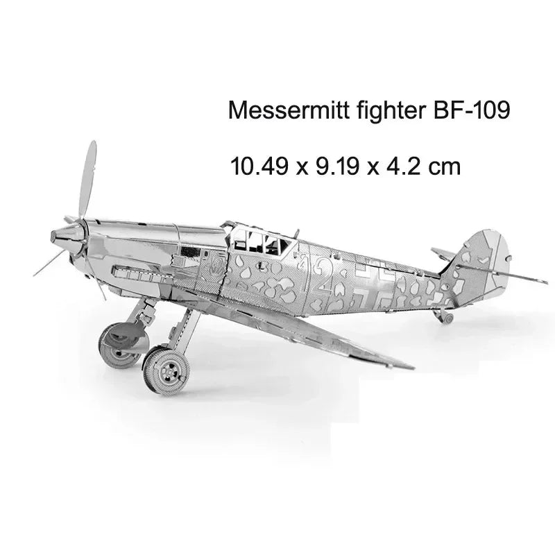 3D Metal Puzzle | Military Aircraft Kit | DIY Model Kit | J-20 J-10B