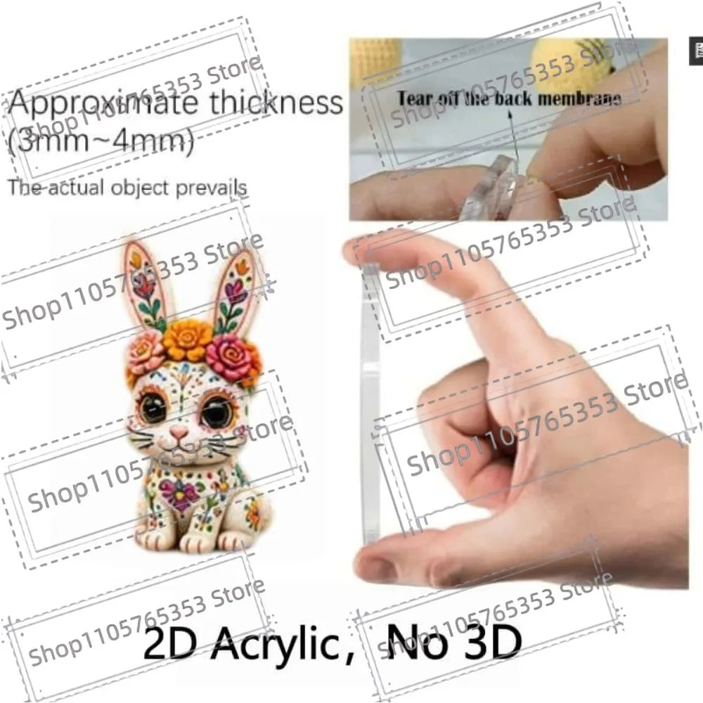 Advent Calendar | 2026 Day Of The Dead | 24 Piece 2D Acrylic Pendants | Festive Party Gift