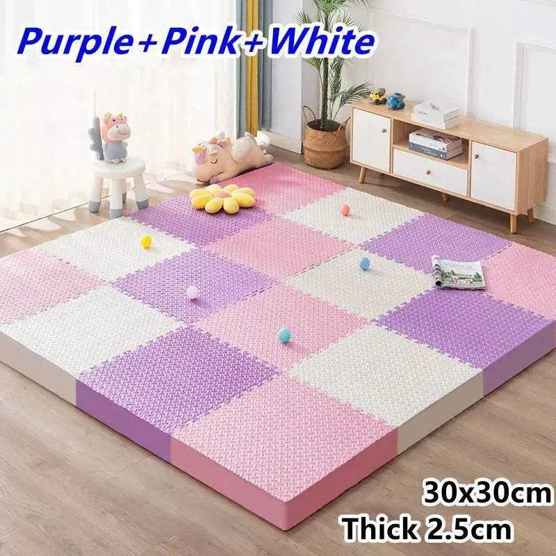 8PCS Tatami Gyms and Playmats Baby Floor Mat Sound Deadening Puzzle Mat for Babies Noise Reduction and Playground Entertainment - ToylandEU