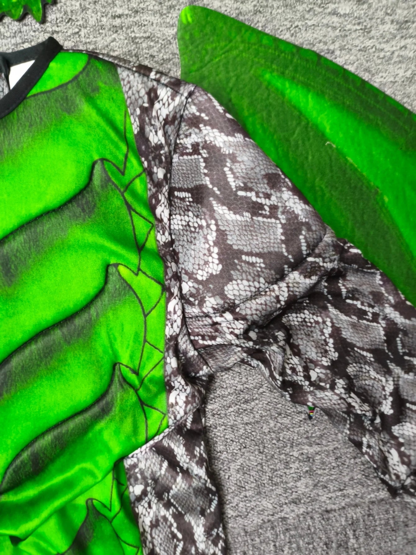 Kids Dragon Costume | Green Dragon | Jumpsuit With Wings